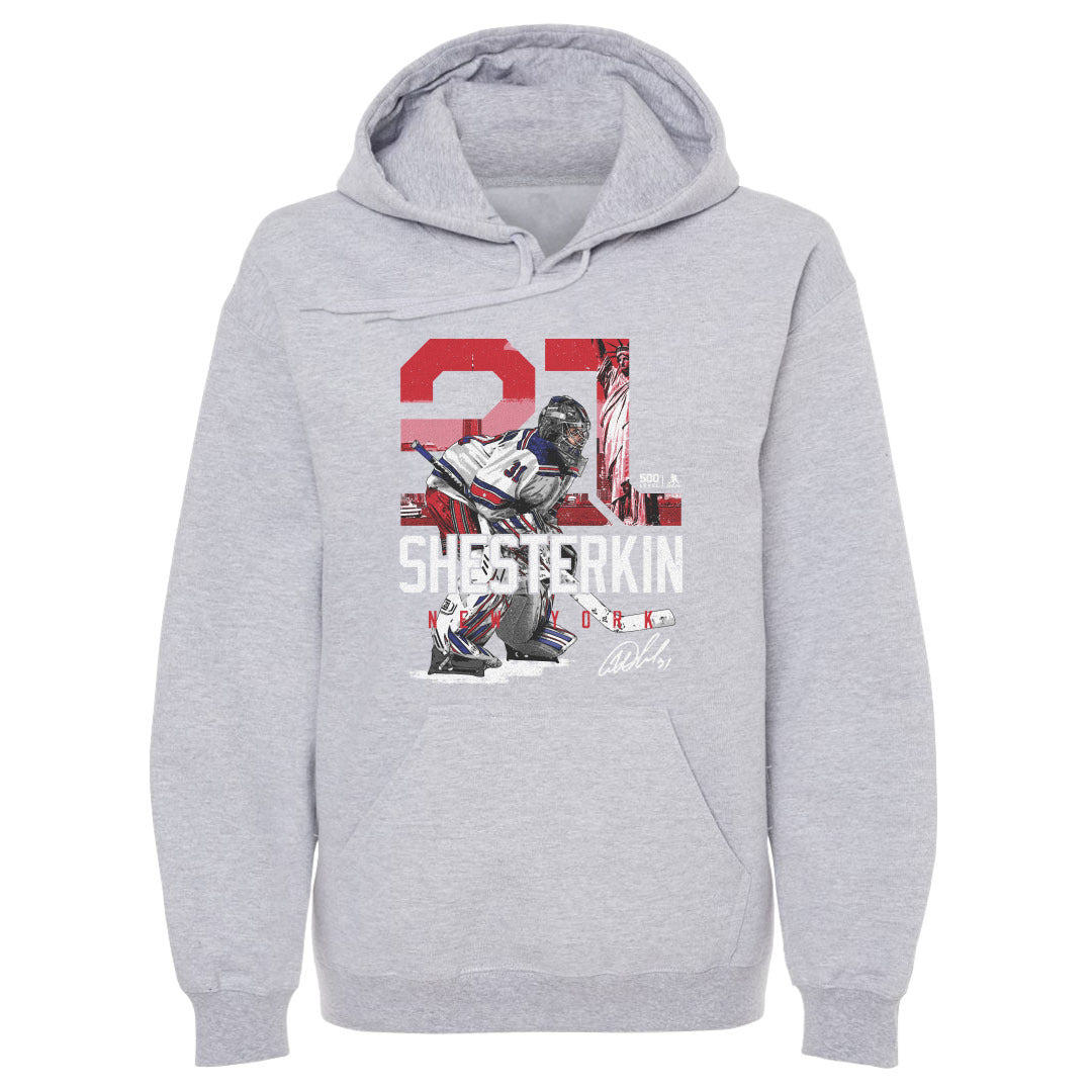 Igor Shesterkin Men's Hoodie | 500 LEVEL