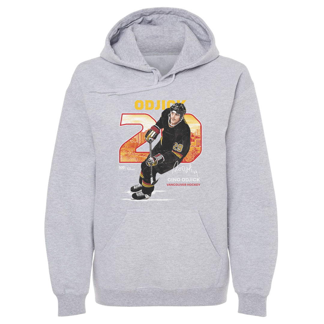 Gino Odjick Men's Hoodie | 500 LEVEL