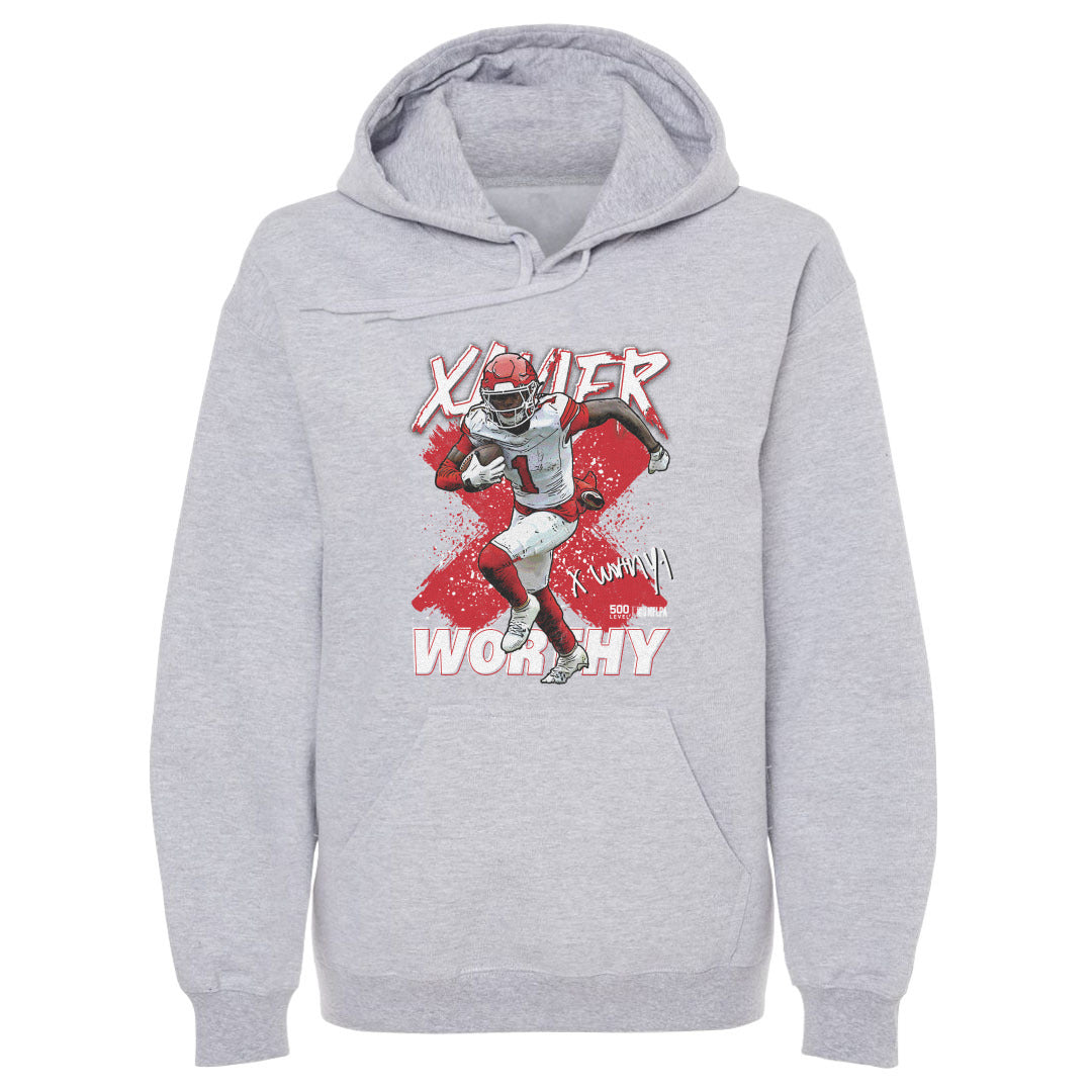 Xavier Worthy Men's Hoodie | 500 LEVEL