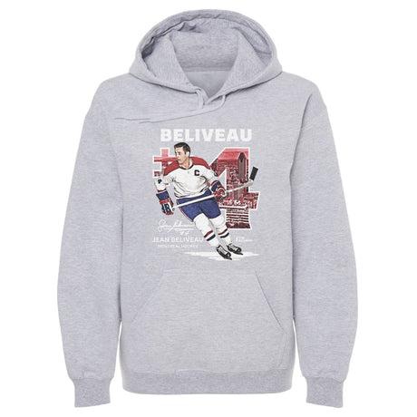 Jean Beliveau Men's Hoodie | 500 LEVEL