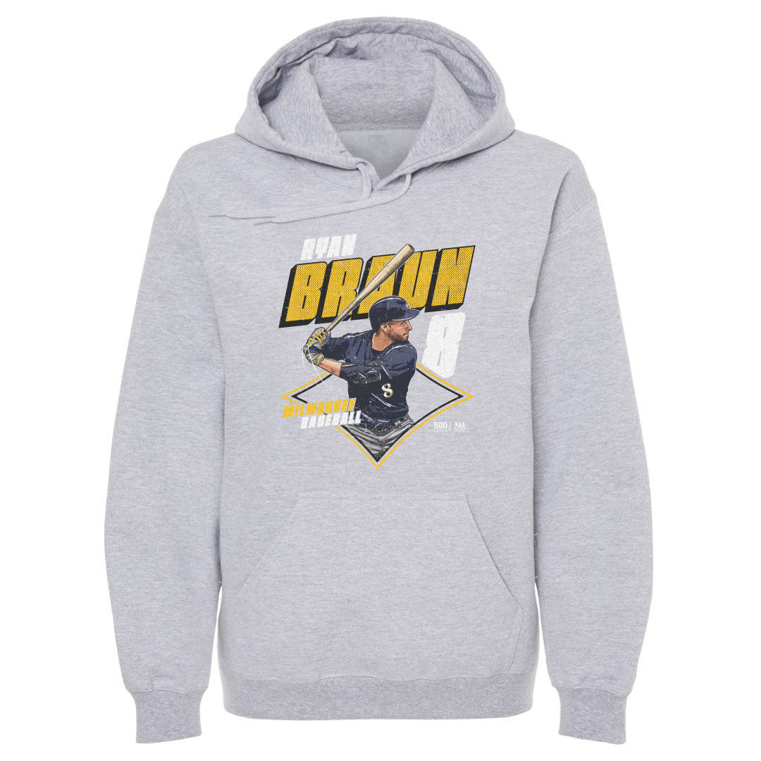 Ryan Braun Men's Hoodie | 500 LEVEL