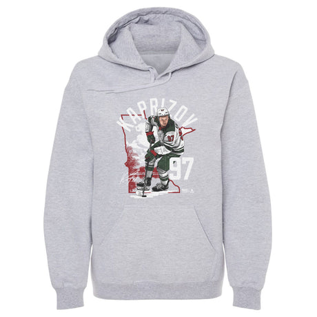 Kirill Kaprizov Men's Hoodie | 500 LEVEL