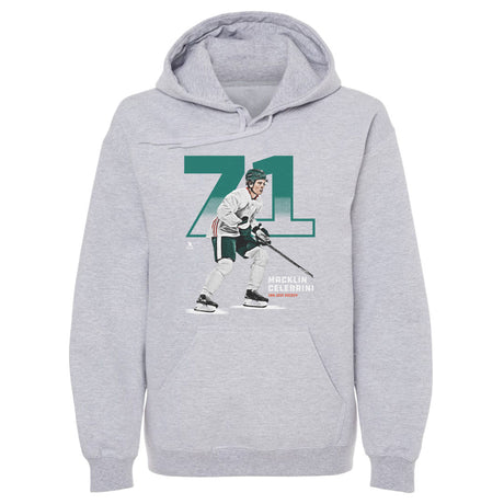 Macklin Celebrini Men's Hoodie | 500 LEVEL