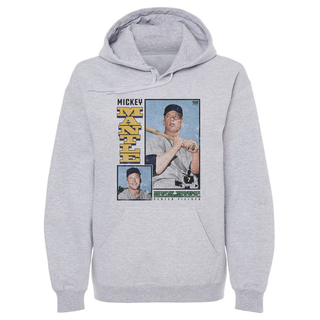 Mickey Mantle Men's Hoodie | 500 LEVEL