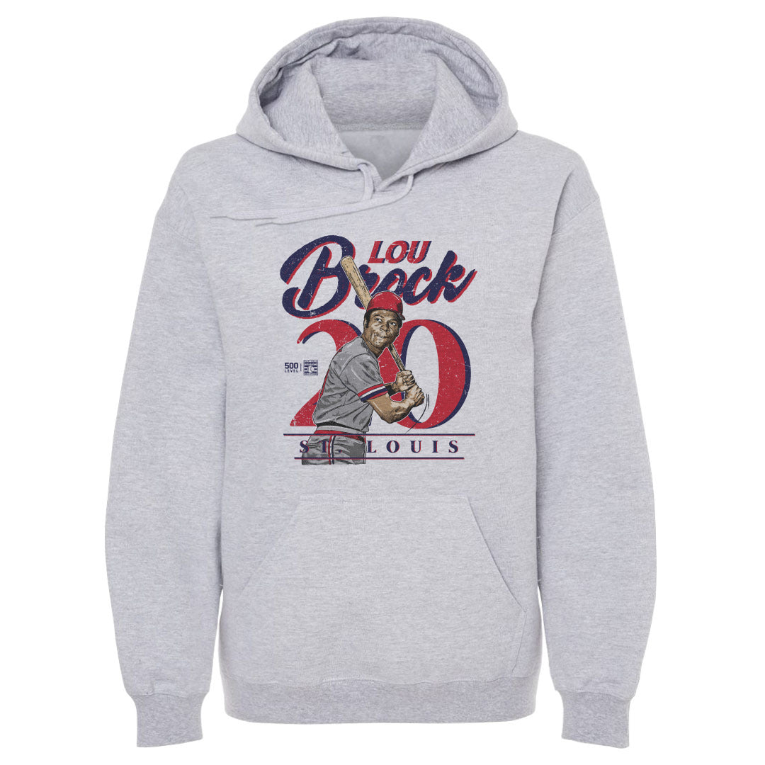 Lou Brock Men's Hoodie | 500 LEVEL