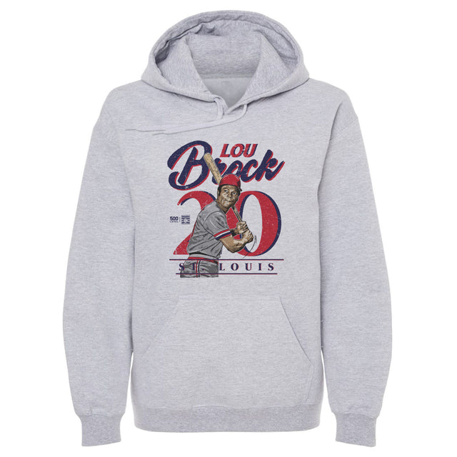 Lou Brock Men's Hoodie | 500 LEVEL