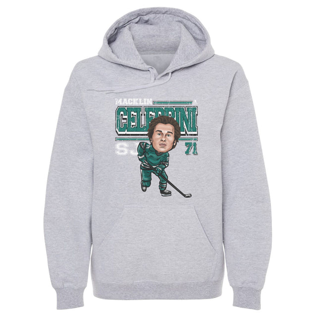 Macklin Celebrini Men's Hoodie | 500 LEVEL