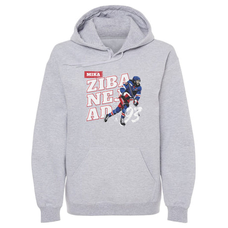 Mika Zibanejad Men's Hoodie | 500 LEVEL