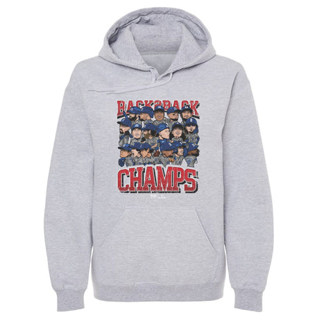Los Angeles D Baseball Men's Hoodie | 500 LEVEL