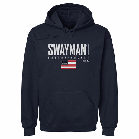 Jeremy Swayman Men's Hoodie | 500 LEVEL