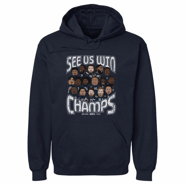 Seattle Football Men's Hoodie | 500 LEVEL