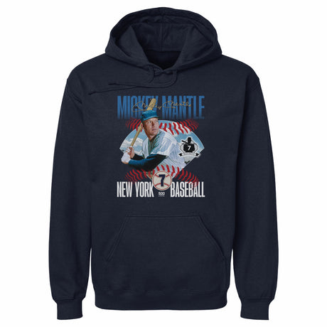 Mickey Mantle Men's Hoodie | 500 LEVEL
