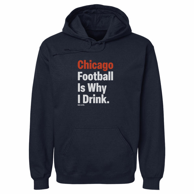 Chicago Football Men's Hoodie | 500 LEVEL