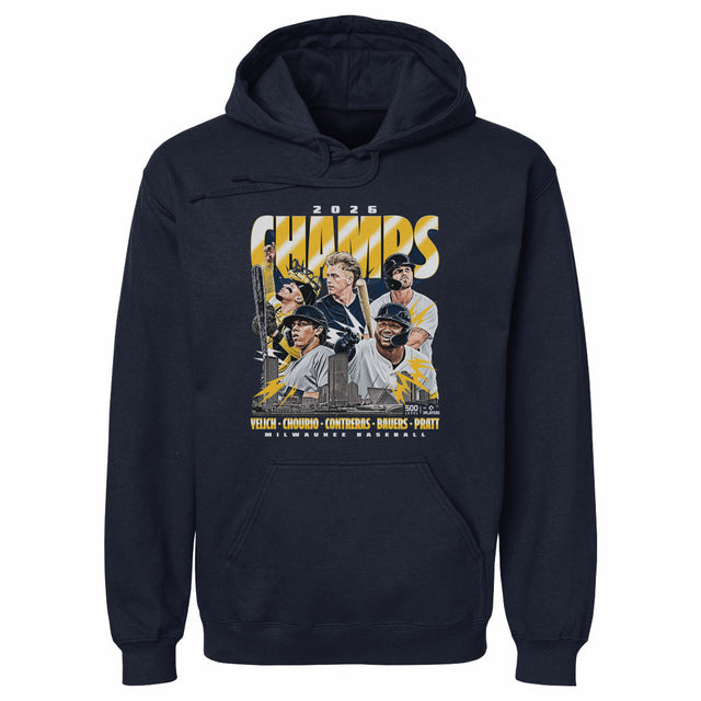 Milwaukee Baseball Men's Hoodie | 500 LEVEL