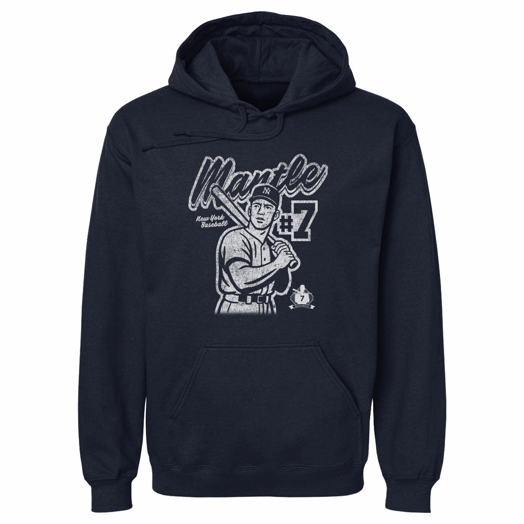 Mickey Mantle Men's Hoodie | 500 LEVEL