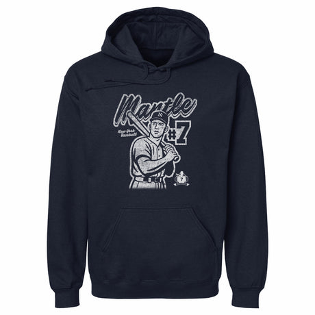 Mickey Mantle Men's Hoodie | 500 LEVEL