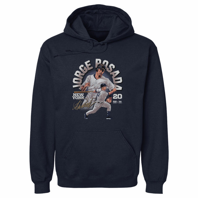 Jorge Posada Men's Hoodie | 500 LEVEL