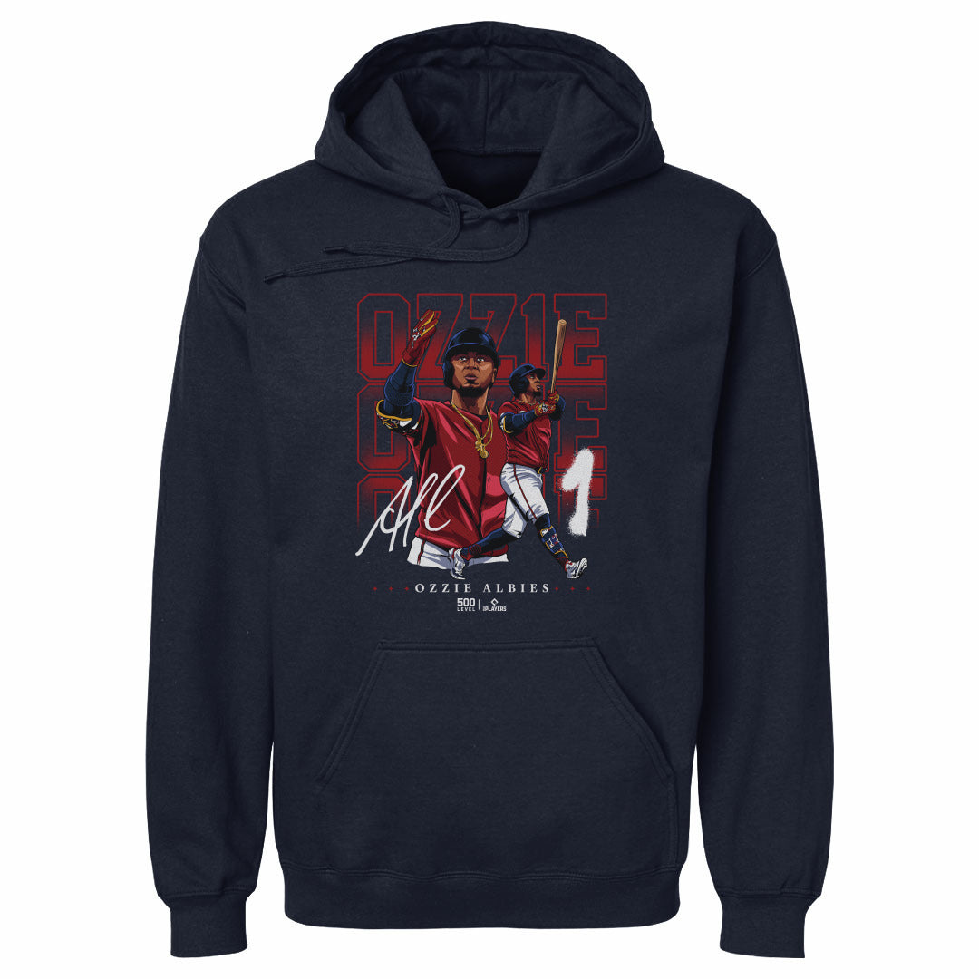 Ozzie Albies Men's Hoodie | 500 LEVEL