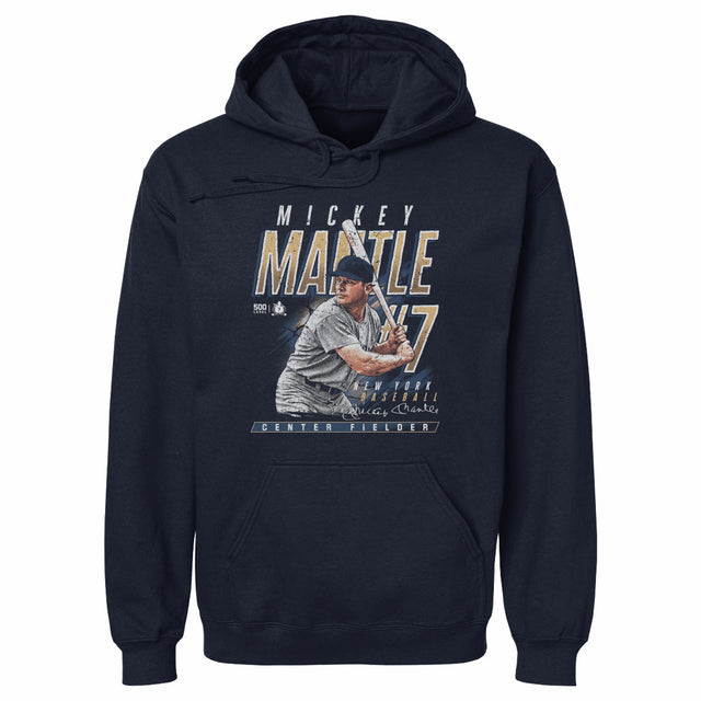 Mickey Mantle Men's Hoodie | 500 LEVEL