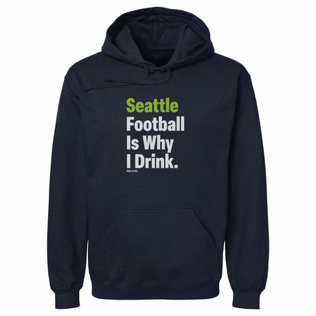 Seattle Football Men's Hoodie | 500 LEVEL