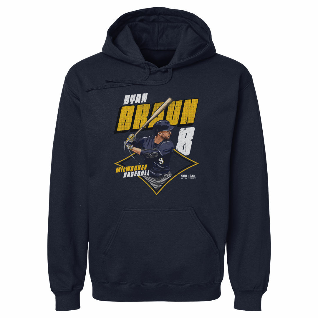Ryan Braun Men's Hoodie | 500 LEVEL