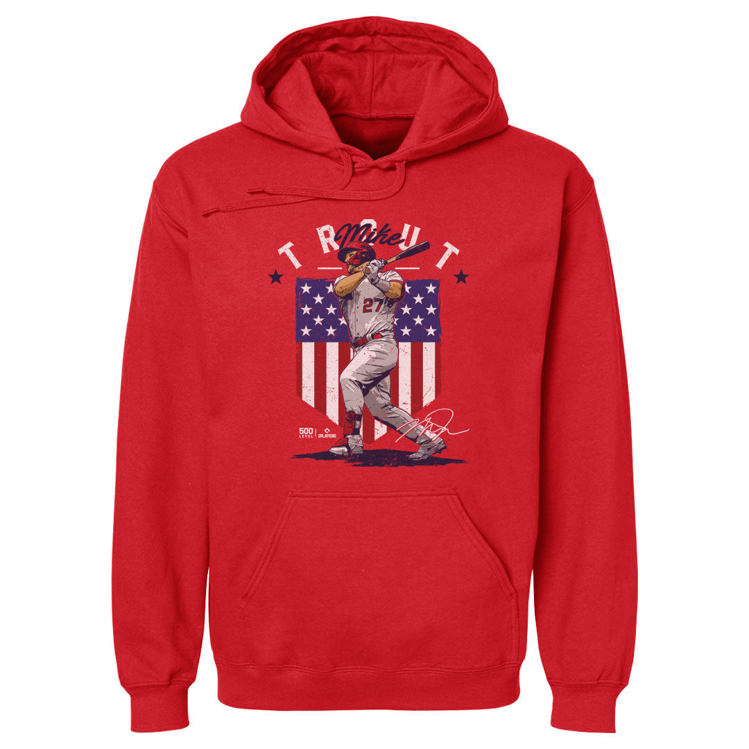 Mike Trout Men's Hoodie | 500 LEVEL