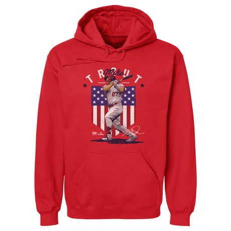 Mike Trout Men's Hoodie | 500 LEVEL