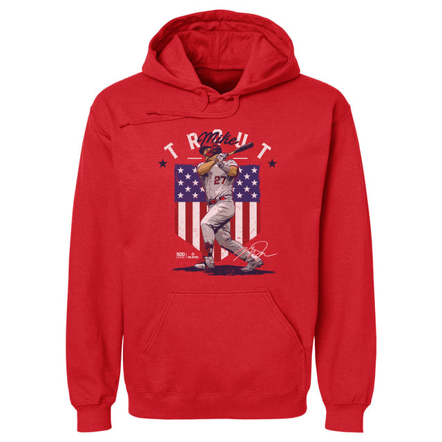 Mike Trout Men's Hoodie | 500 LEVEL