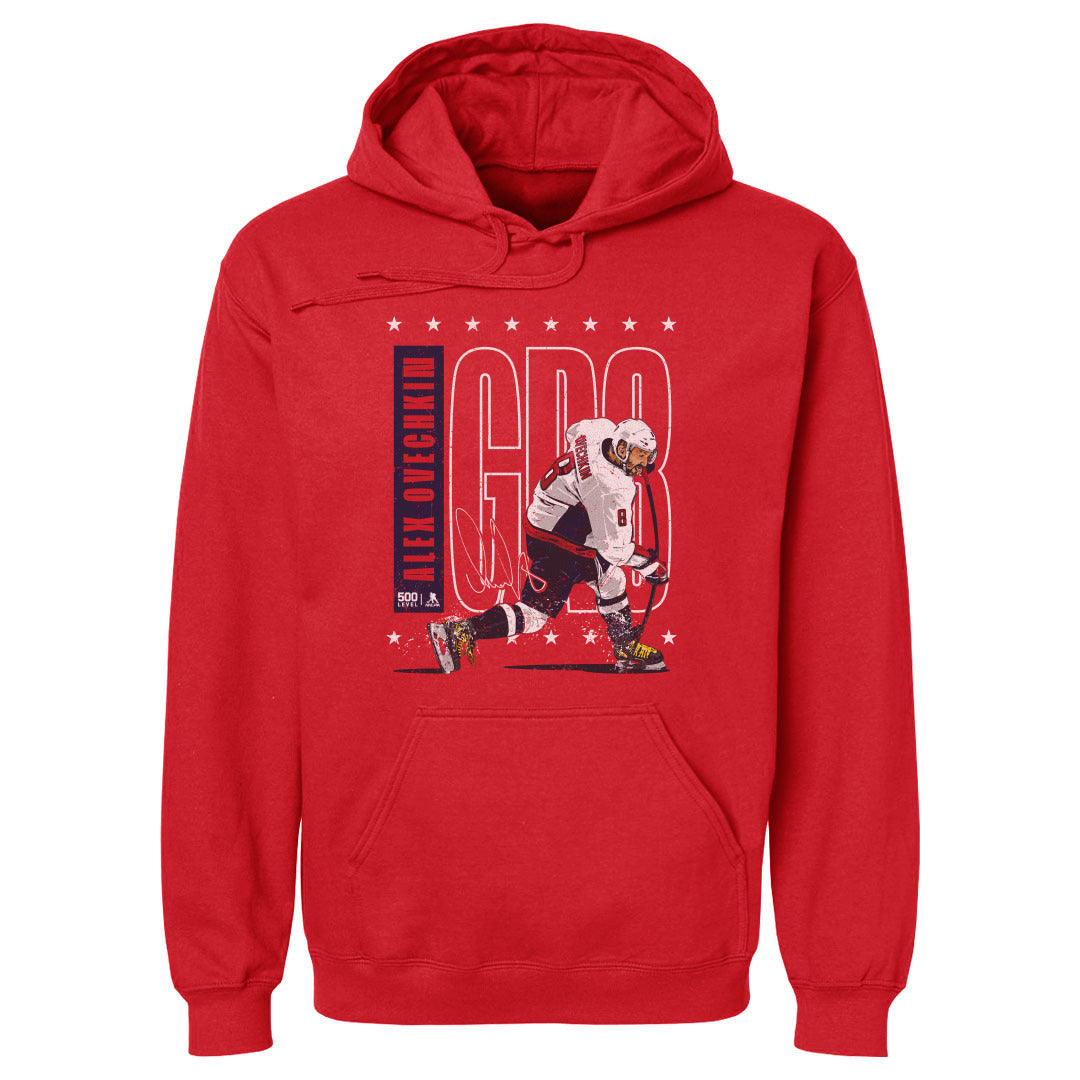 Alex Ovechkin Men's Hoodie | 500 LEVEL