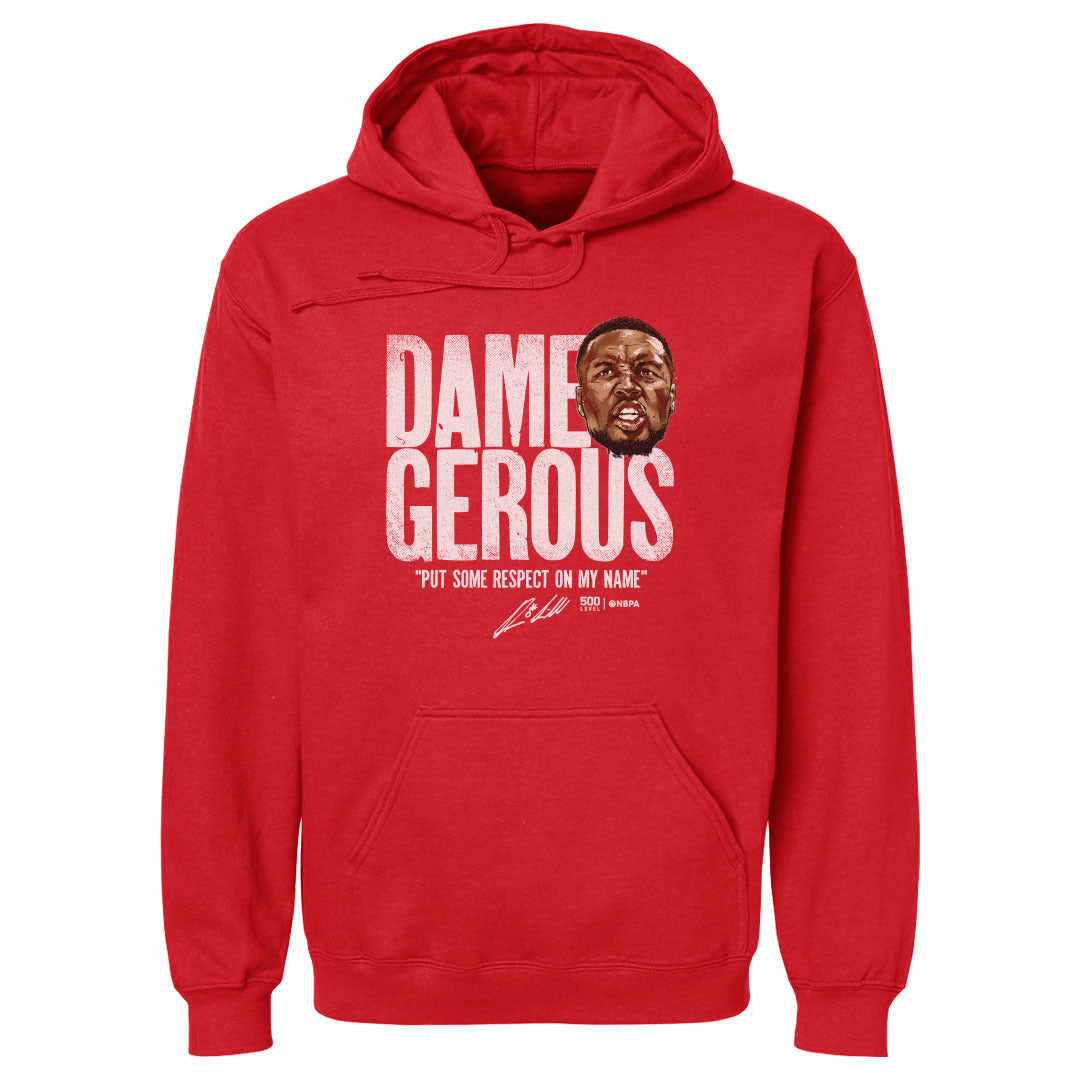Damian Lillard Men's Hoodie | 500 LEVEL
