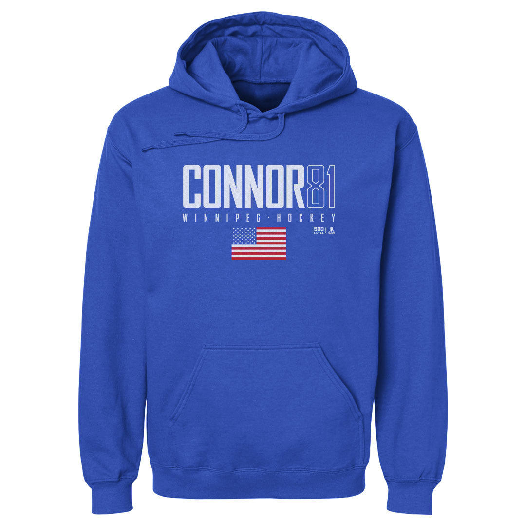 Kyle Connor Men's Hoodie | 500 LEVEL