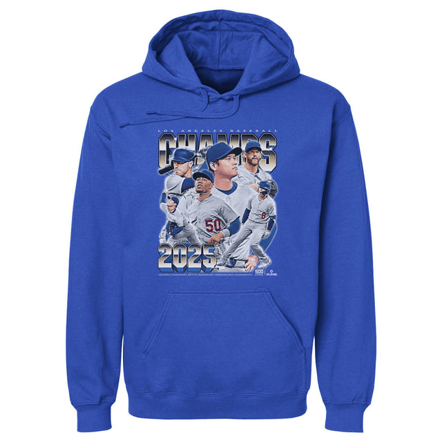 Los Angeles D Baseball Men's Hoodie | 500 LEVEL