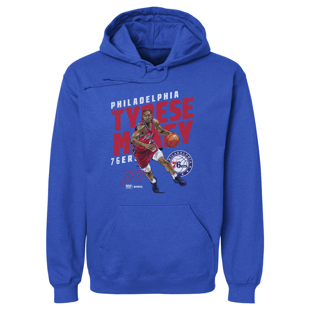 Tyrese Maxey Men's Hoodie | 500 LEVEL