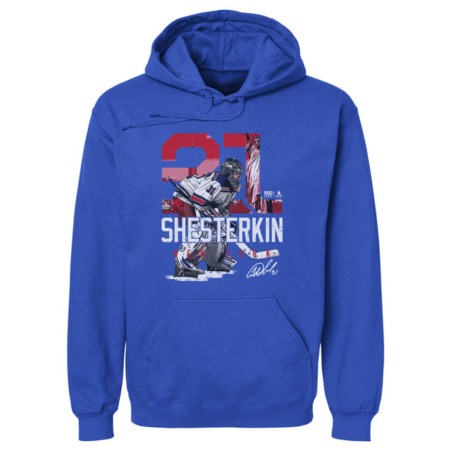 Igor Shesterkin Men's Hoodie | 500 LEVEL