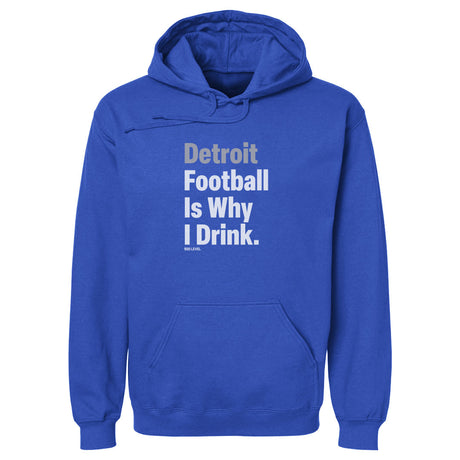 Detroit Football Men's Hoodie | 500 LEVEL