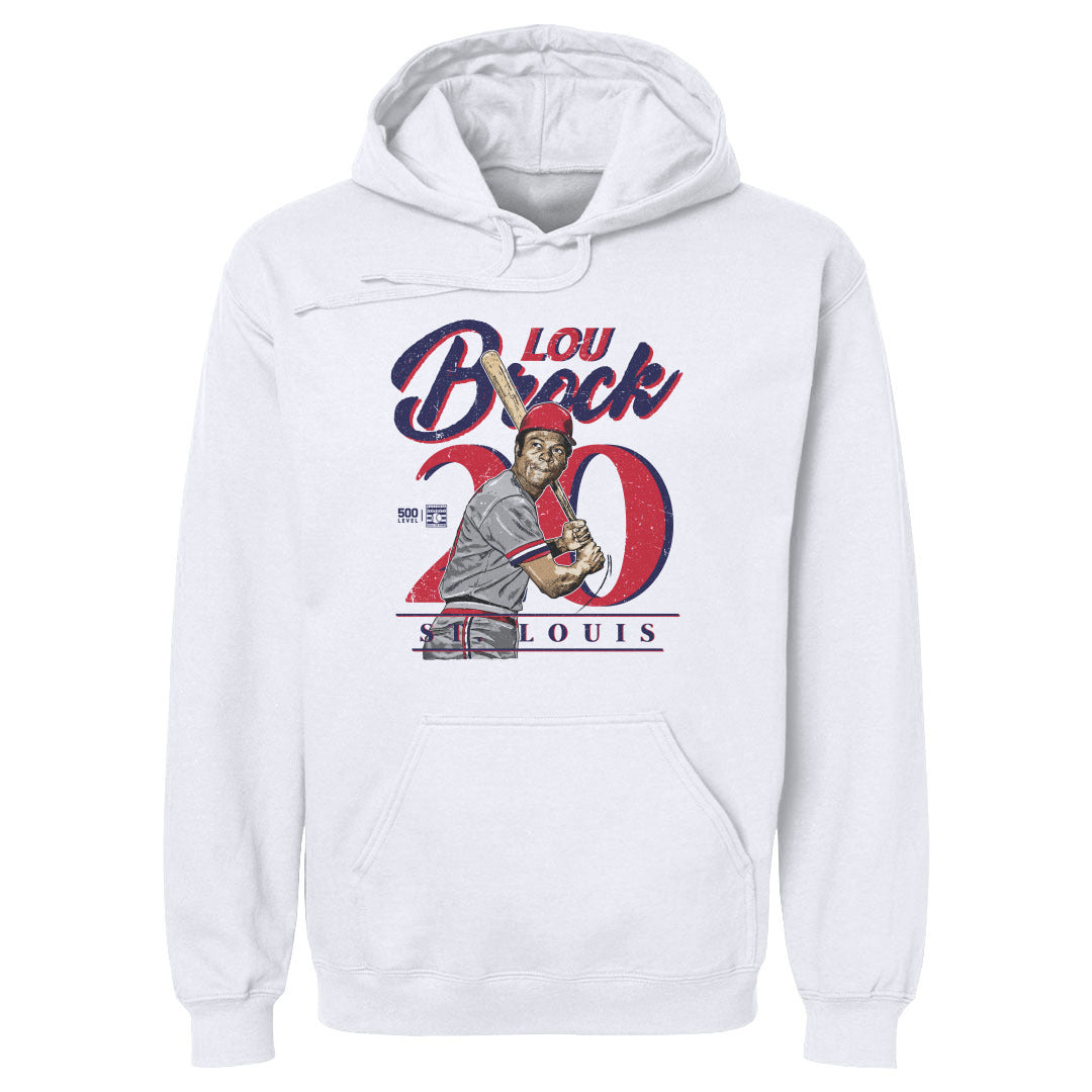 Lou Brock Men's Hoodie | 500 LEVEL