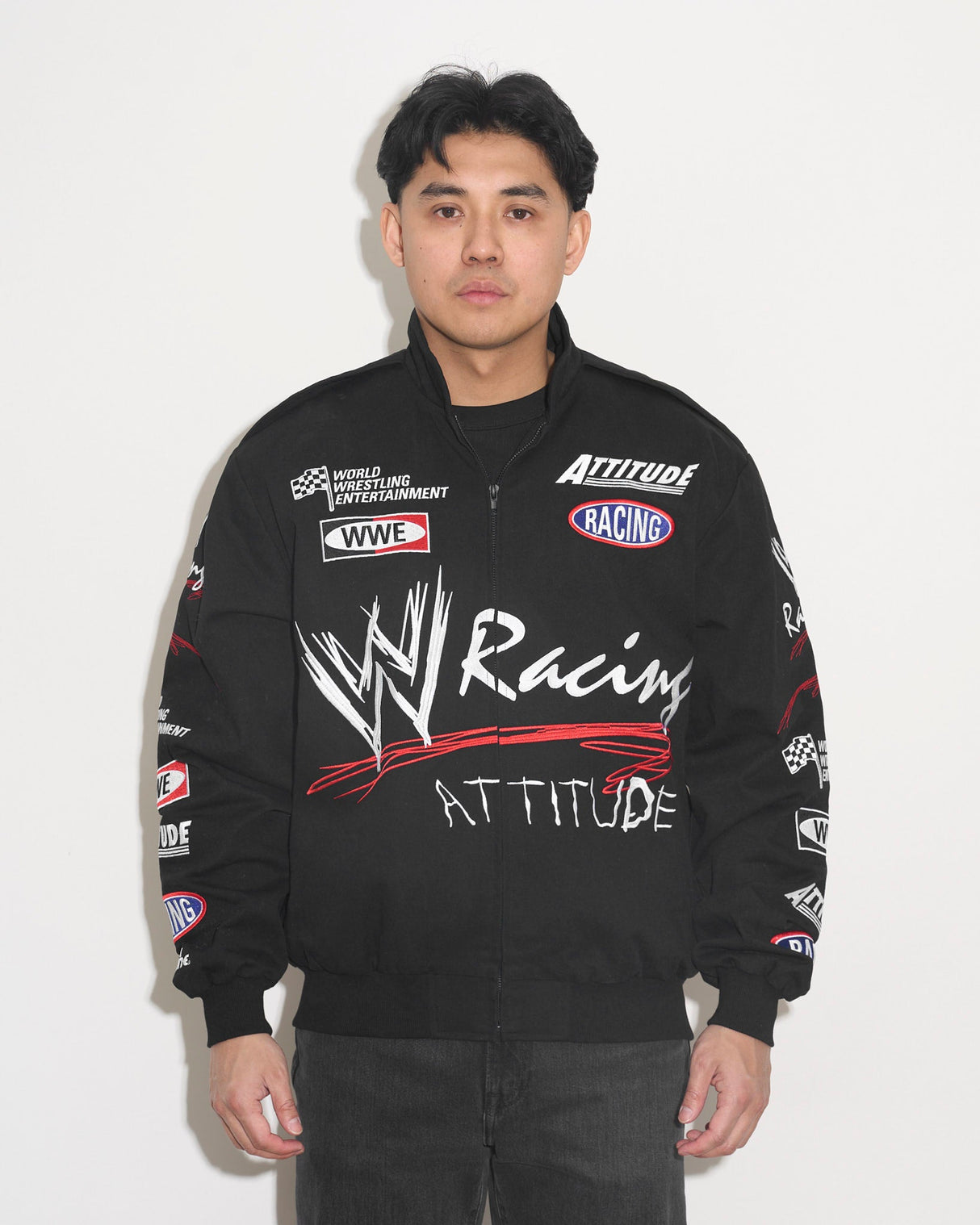 WWE Attitude Lightweight Racing Jacket