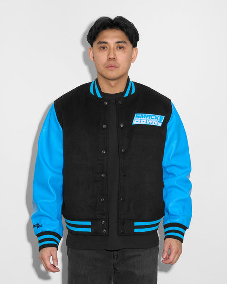 WWE SmackDown Fist Varsity Jacket