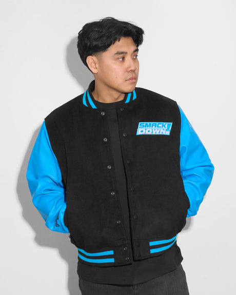 WWE SmackDown Fist Varsity Jacket