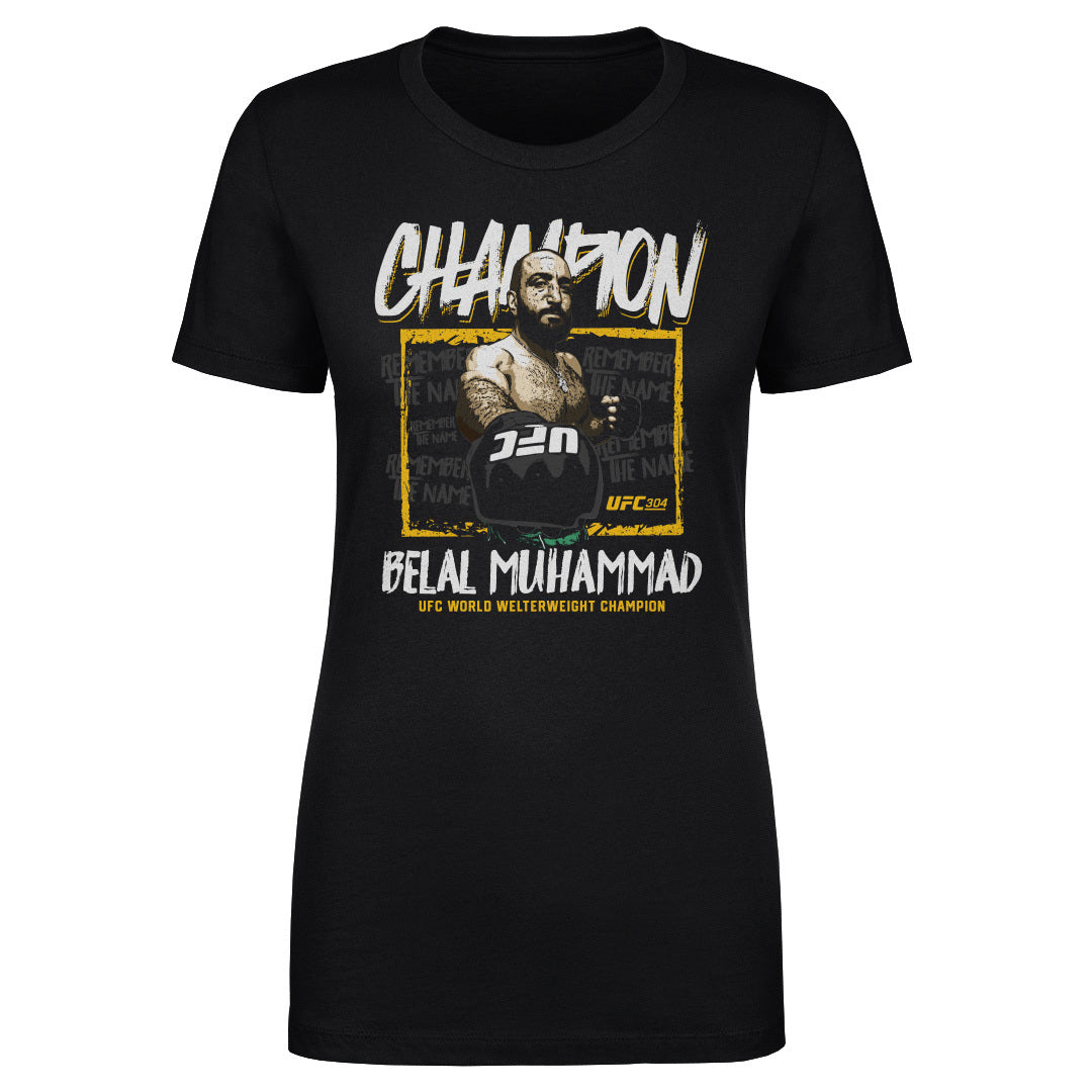 Belal Muhammad Women's T-Shirt | 500 LEVEL