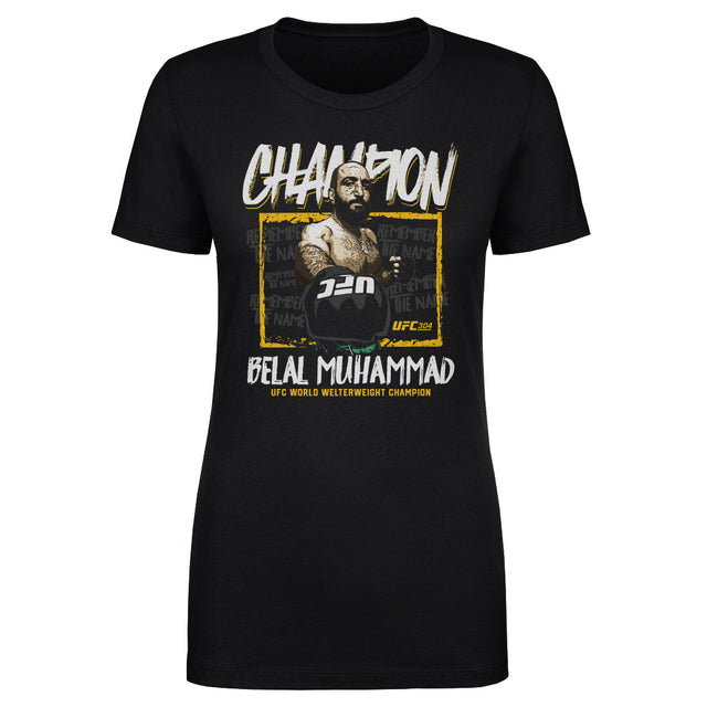 Belal Muhammad Women's T-Shirt | 500 LEVEL