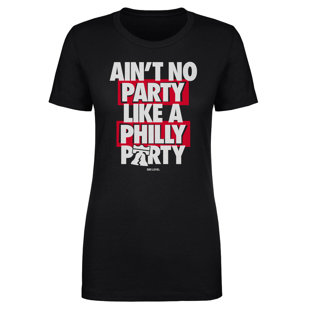 Philadelphia Basketball Women's T-Shirt | 500 LEVEL