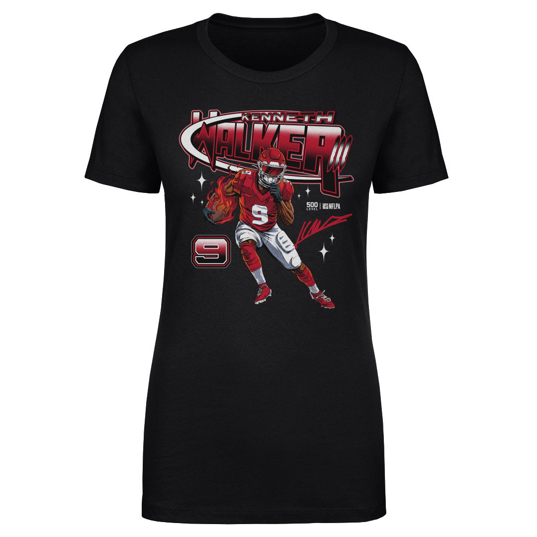 Kenneth Walker III Women's T-Shirt | 500 LEVEL