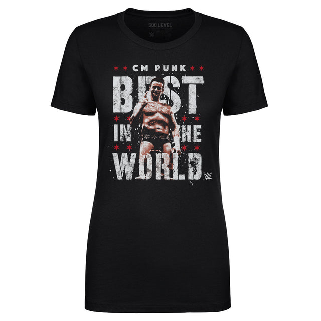 CM Punk Women's T-Shirt | 500 LEVEL