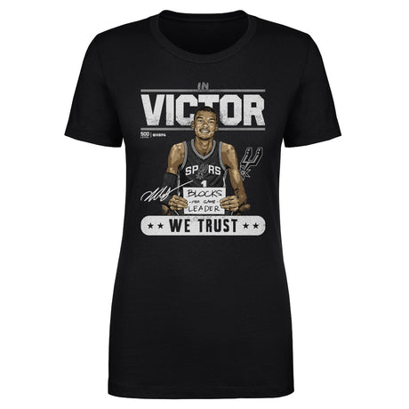 Victor Wembanyama Women's T-Shirt | 500 LEVEL