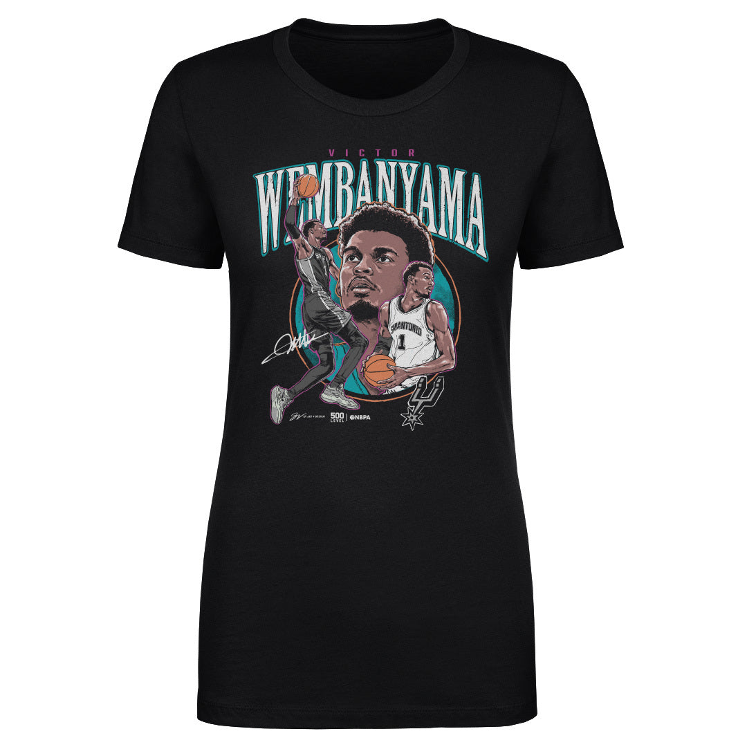 Victor Wembanyama Women's T-Shirt | 500 LEVEL