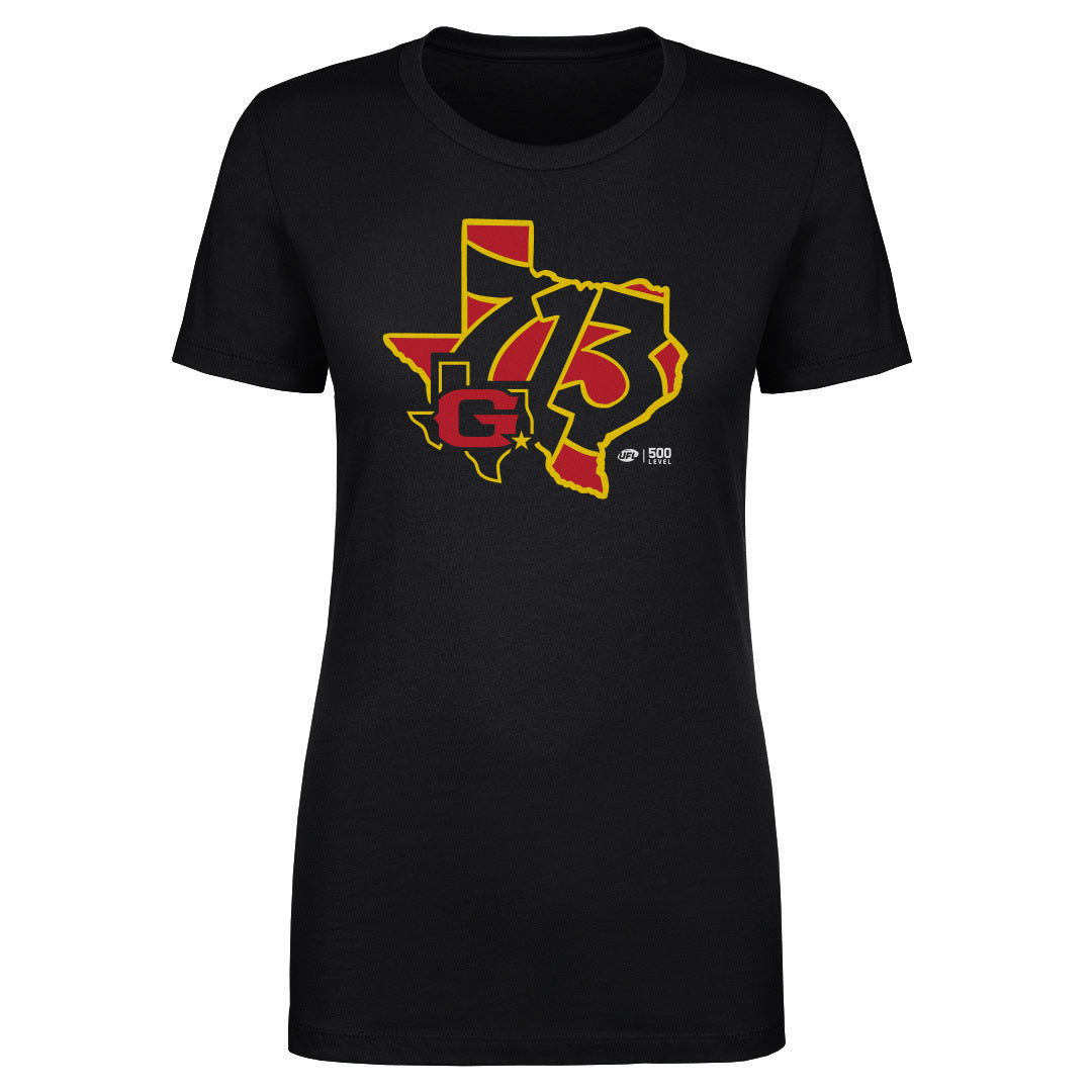 Houston Gamblers Women's T-Shirt | 500 LEVEL