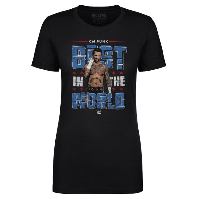 CM Punk Women's T-Shirt | 500 LEVEL