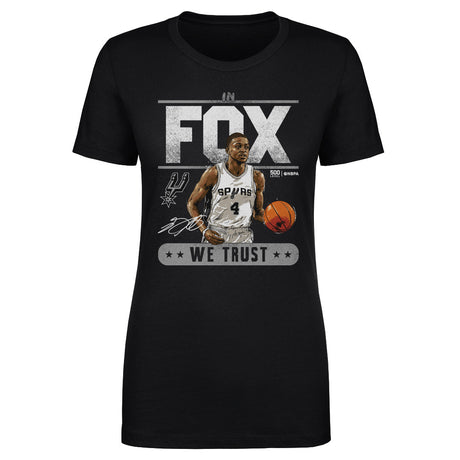 De'Aaron Fox Women's T-Shirt | 500 LEVEL