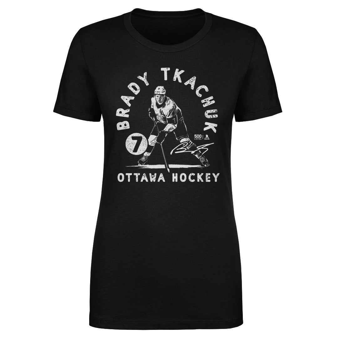 Brady Tkachuk Women's T-Shirt | 500 LEVEL